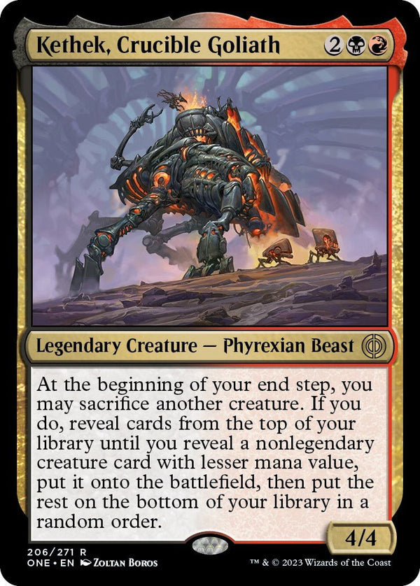 Kethek, Crucible Goliath [ONE - 206] - Cartes Sportives Rive Sud