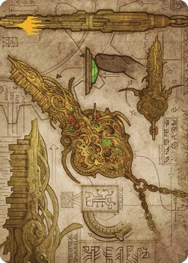 Key to the City Art Card (Gold - Stamped Planeswalker Symbol) [ASBRO - 65] - Cartes Sportives Rive Sud