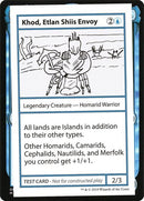 Khod, Etlan Shiis Envoy (No PW Symbol) [CMB1 - N/A] - Cartes Sportives Rive Sud