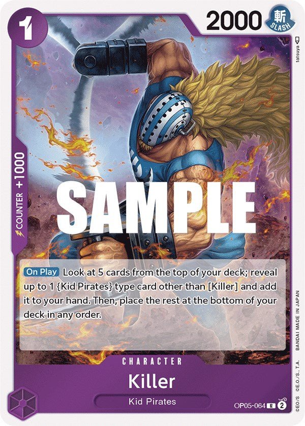 Killer [OP05 - OP05 - 064] - Cartes Sportives Rive Sud