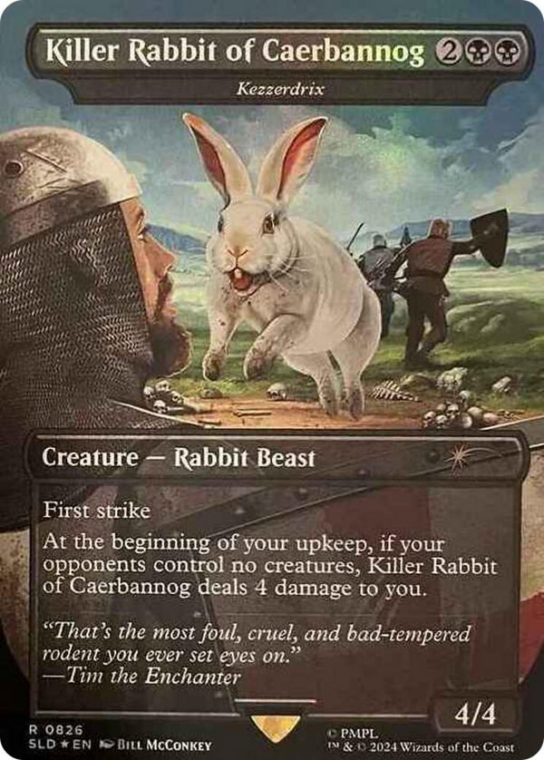 Killer Rabbit of Caerbannog - Kezzerdrix [SLD - 826] - Cartes Sportives Rive Sud