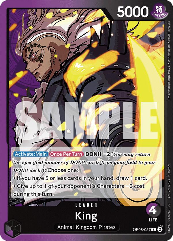 King (057) [OP08 - OP08 - 057] - Cartes Sportives Rive Sud