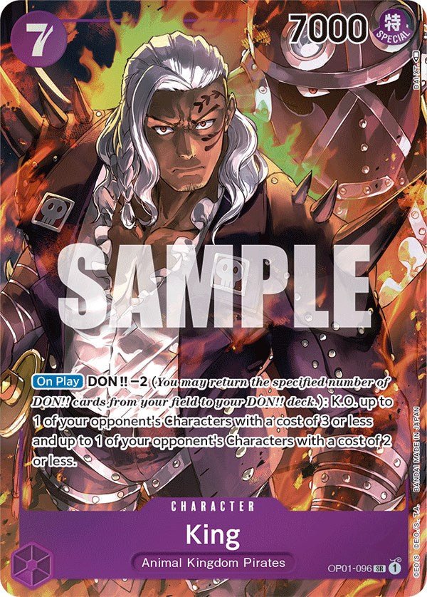 King (096) (Parallel) [OP01 - OP01 - 096] - Cartes Sportives Rive Sud
