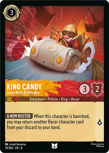 King Candy - Sugar Rush Nightmare [8 - 23/204] - Cartes Sportives Rive Sud