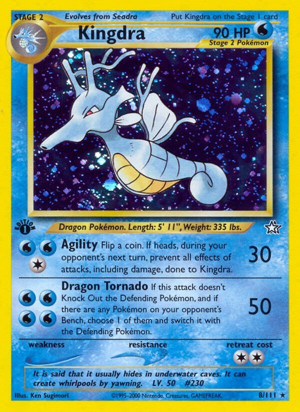 Kingdra [N1 - 008] - Cartes Sportives Rive Sud