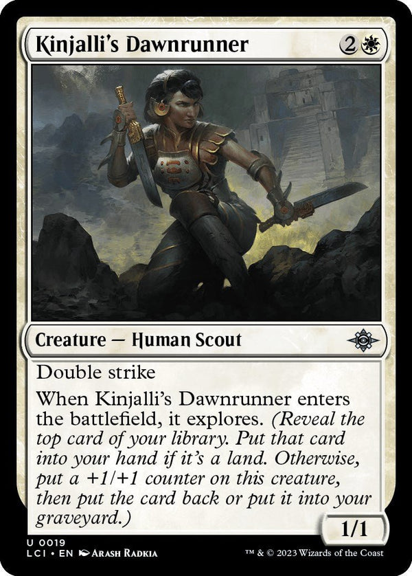 Kinjalli's Dawnrunner [LCI - 19] - Cartes Sportives Rive Sud