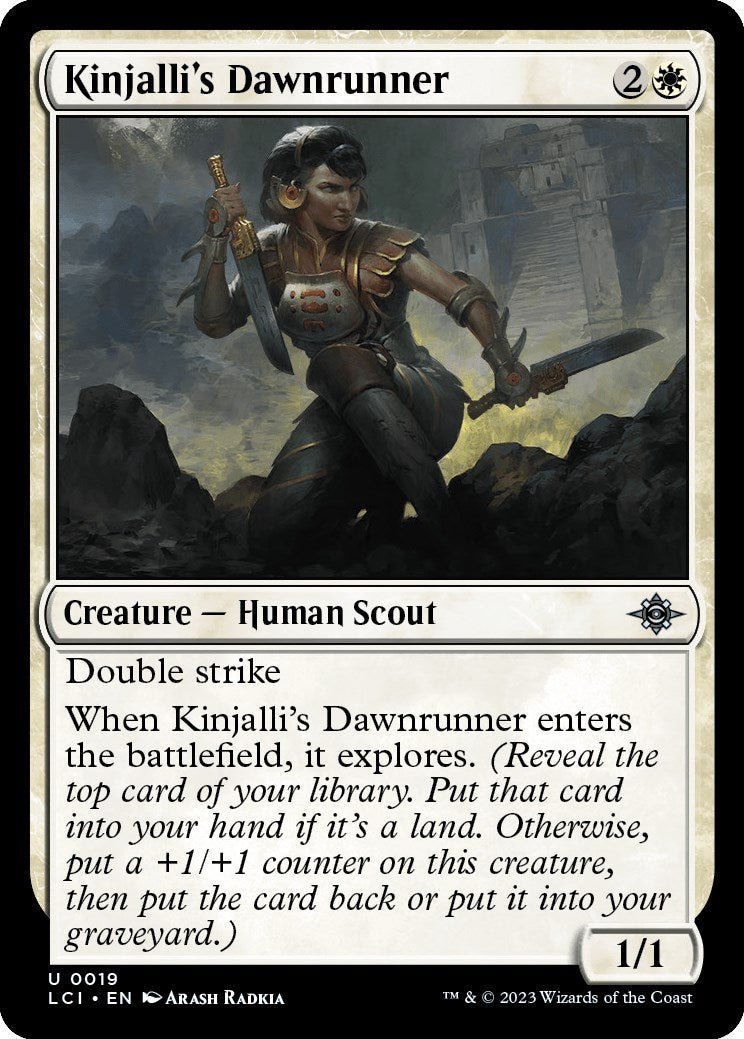 Kinjalli's Dawnrunner [LCI - 19] - Cartes Sportives Rive Sud