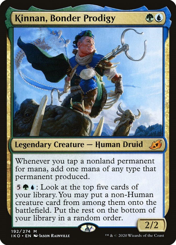 Kinnan, Bonder Prodigy [IKO - 192] - Cartes Sportives Rive Sud