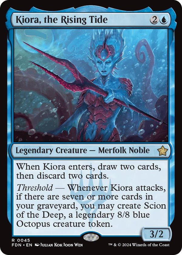 Kiora, the Rising Tide [FDN - 45] - Cartes Sportives Rive Sud