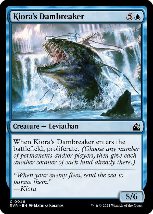Kiora's Dambreaker [RVR - 48] - Cartes Sportives Rive Sud