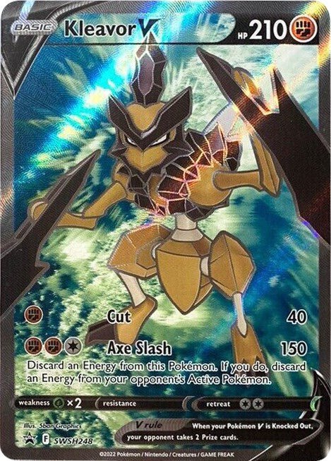 Kleavor V (Full Art) - SWSH248 [SWSD - SWSH248] - Cartes Sportives Rive Sud