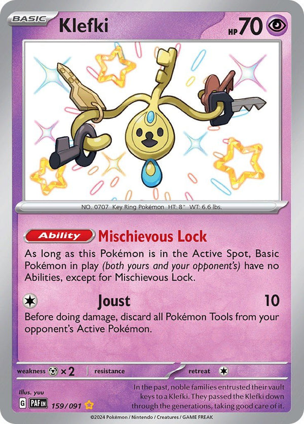 Klefki [PAF - 159/091] - Cartes Sportives Rive Sud