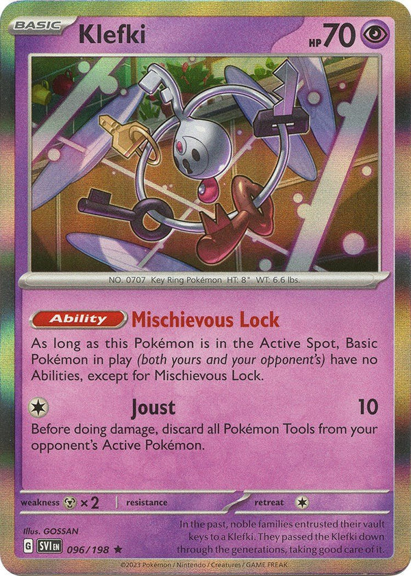 Klefki [SVI - 096/198] - Cartes Sportives Rive Sud