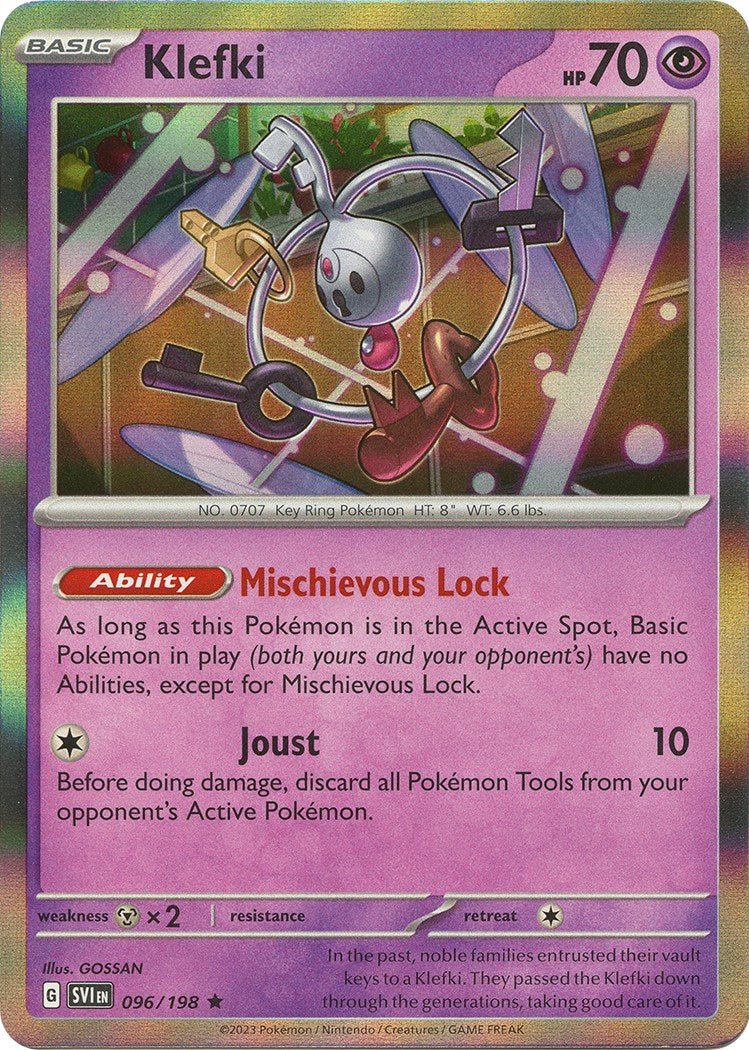 Klefki [SVI - 096/198] - Cartes Sportives Rive Sud