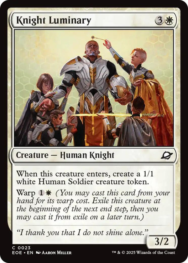 Knight Luminary [EOE - 23] - Cartes Sportives Rive Sud