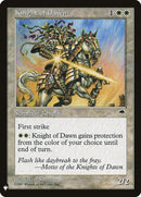 Knight of Dawn [LIST - 26] - Cartes Sportives Rive Sud