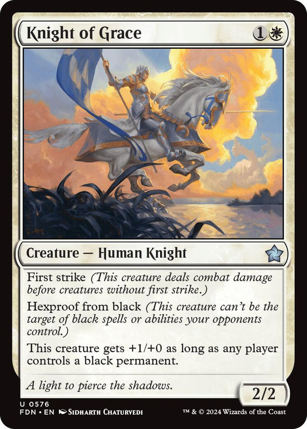 Knight of Grace [FDN - 576] - Cartes Sportives Rive Sud