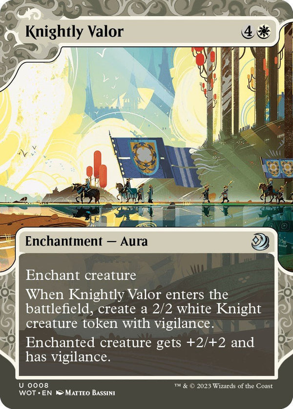 Knightly Valor [WOT - 8] - Cartes Sportives Rive Sud