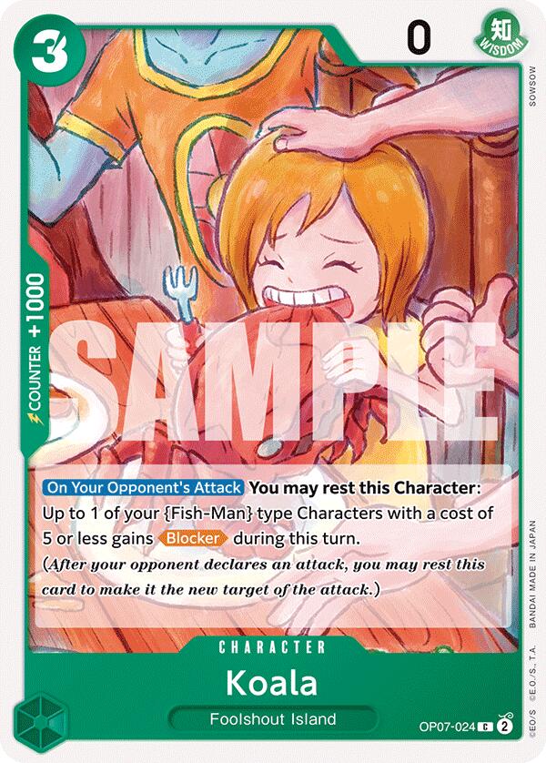 Koala [OP07 - OP07 - 024] - Cartes Sportives Rive Sud