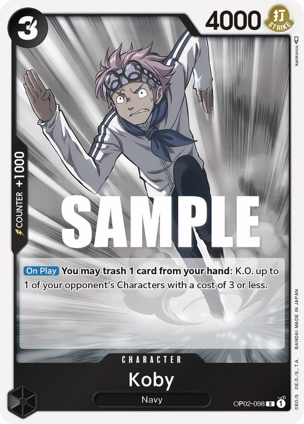 Koby [OP02 - OP02 - 098] - Cartes Sportives Rive Sud