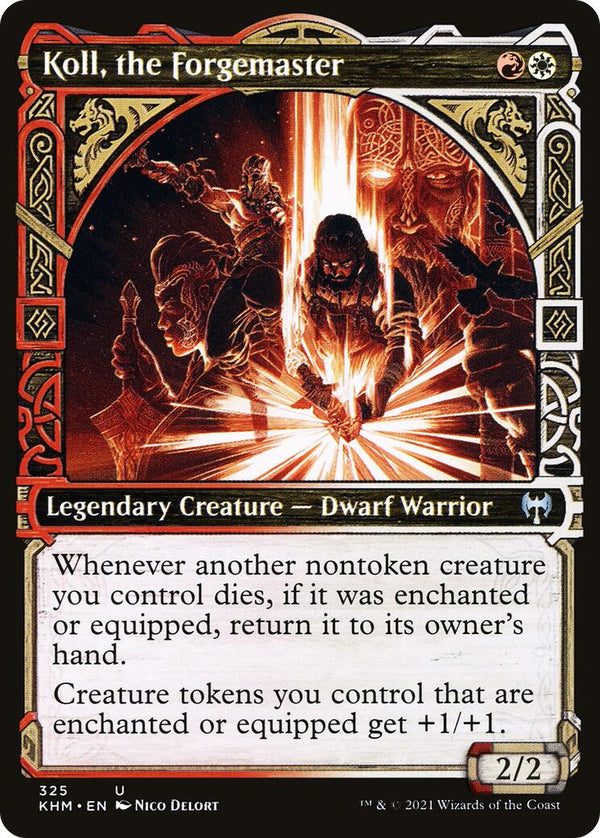 Koll, the Forgemaster (Showcase) [KHM - 325] - Cartes Sportives Rive Sud