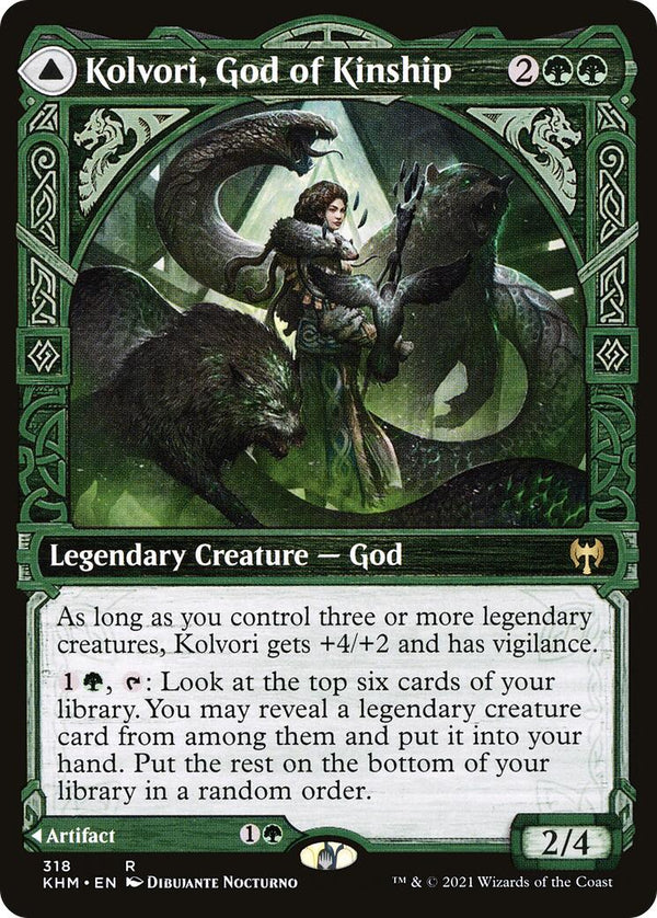 Kolvori, God of Kinship (Showcase) [KHM - 318] - Cartes Sportives Rive Sud