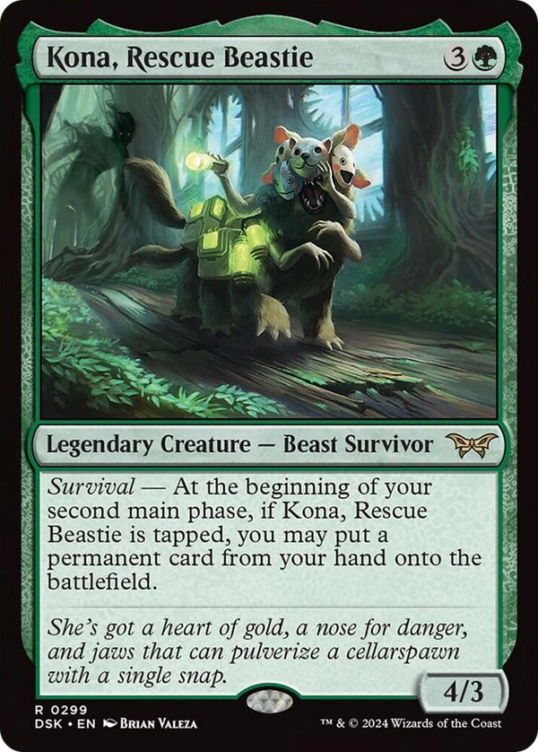 Kona, Rescue Beastie (0299) [DSK - 299] - Cartes Sportives Rive Sud