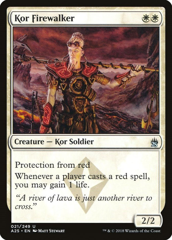 Kor Firewalker [A25 - 21] - Cartes Sportives Rive Sud