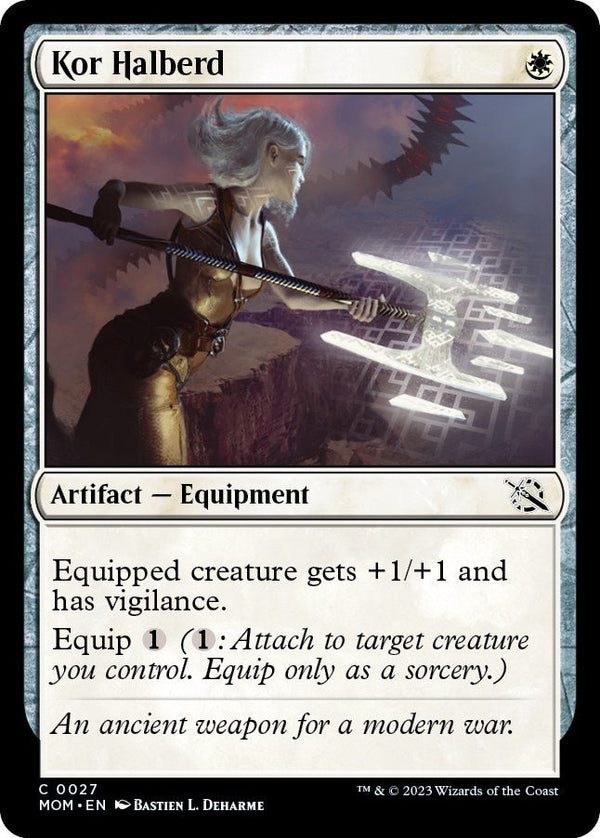 Kor Halberd [MOM - 27] - Cartes Sportives Rive Sud