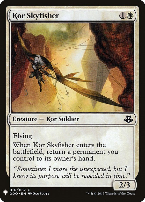 Kor Skyfisher [LIST - 16] - Cartes Sportives Rive Sud