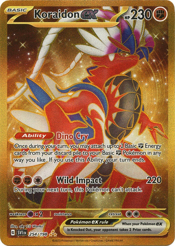 Koraidon ex - 254/198 [SV1 - 254/198] - Cartes Sportives Rive Sud