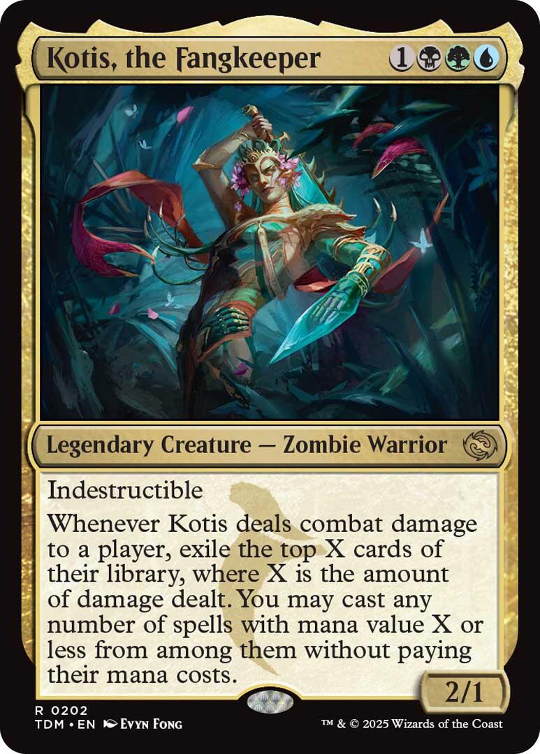 Kotis, the Fangkeeper [TDM - 202] - Cartes Sportives Rive Sud