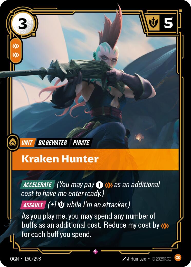 Kraken Hunter [OGN - 150/298] - Cartes Sportives Rive Sud
