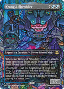 Krang & Shredder (Borderless) [TMT - 201] - Cartes Sportives Rive Sud
