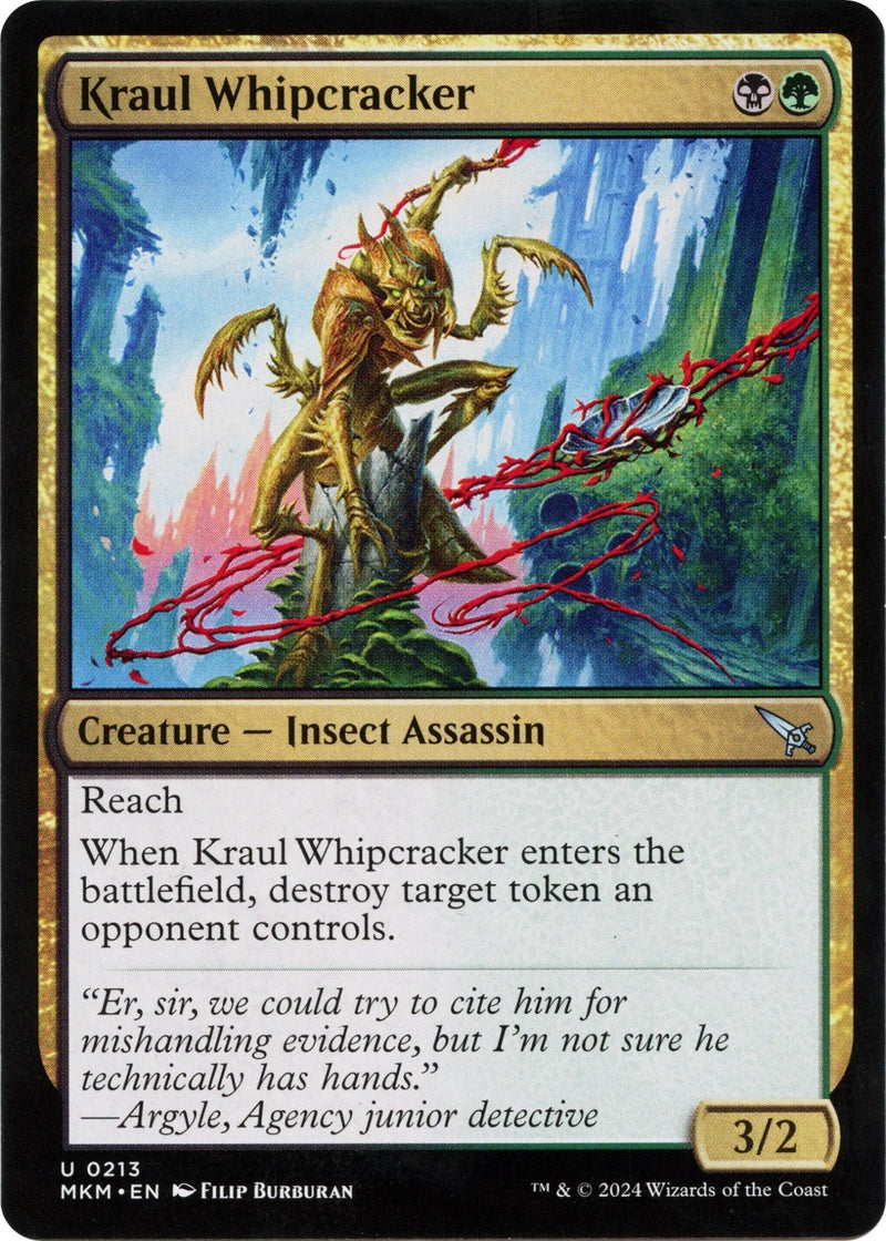 Kraul Whipcracker (a) [MKM - 213] - Cartes Sportives Rive Sud