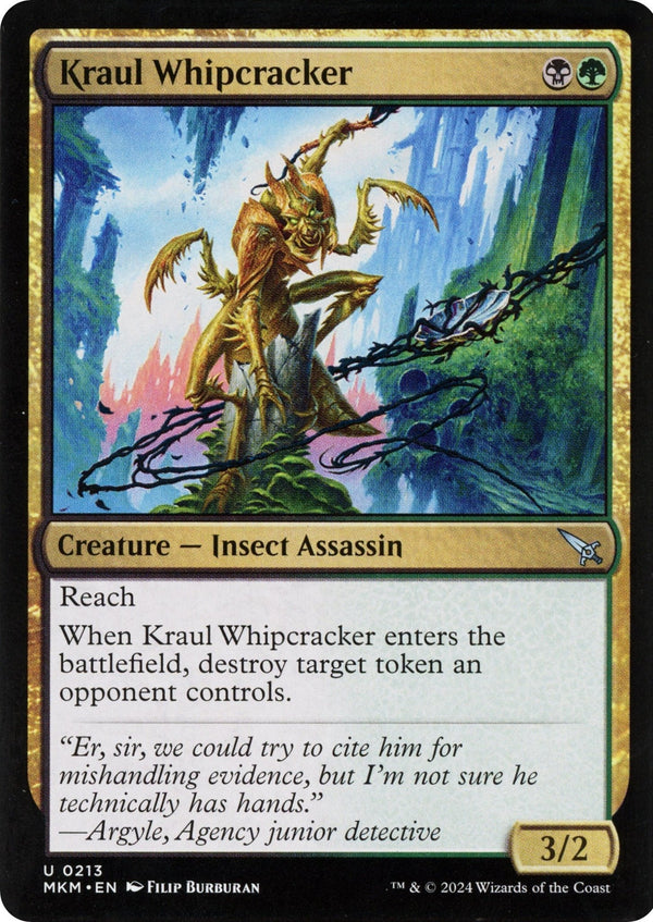 Kraul Whipcracker (b) [MKM - 213] - Cartes Sportives Rive Sud
