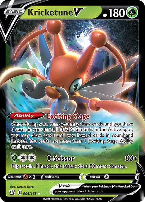 Kricketune V [SWSH05 - 006/163] - Cartes Sportives Rive Sud