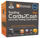 Kronozio Trading Cards 2 Cash Scanner Professional Bundle - Cartes Sportives Rive Sud