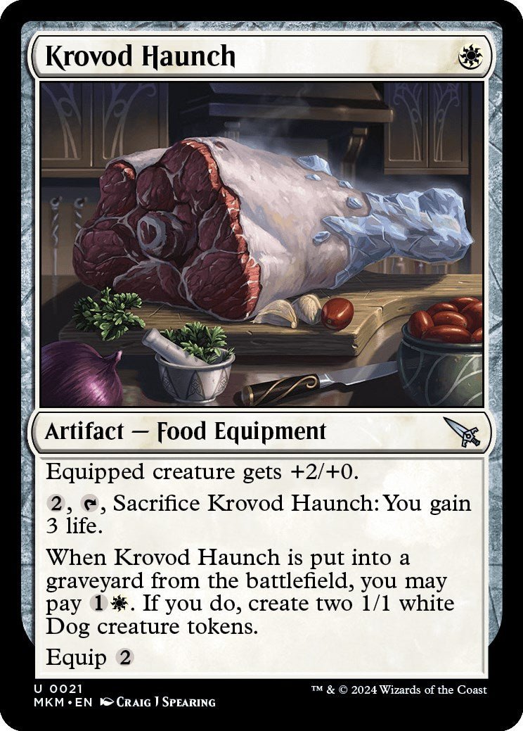 Krovod Haunch [MKM - 21] - Cartes Sportives Rive Sud