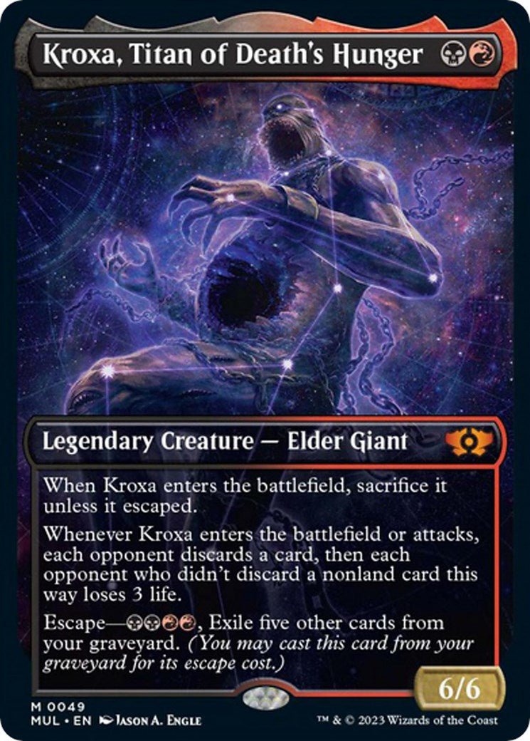 Kroxa, Titan of Death's Hunger [MUL - 49] - Cartes Sportives Rive Sud