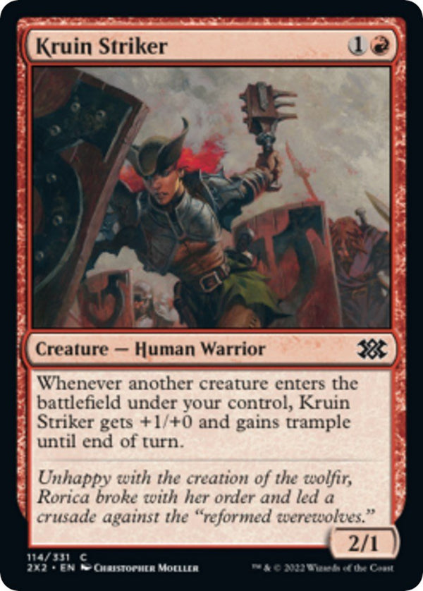 Kruin Striker [2X2 - 114] - Cartes Sportives Rive Sud