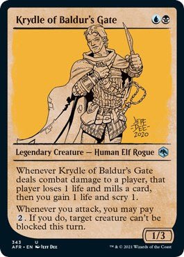 Krydle of Baldur's Gate (Showcase) [AFR - 343] - Cartes Sportives Rive Sud