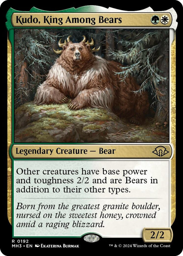 Kudo, King Among Bears [MH3 - 192] - Cartes Sportives Rive Sud