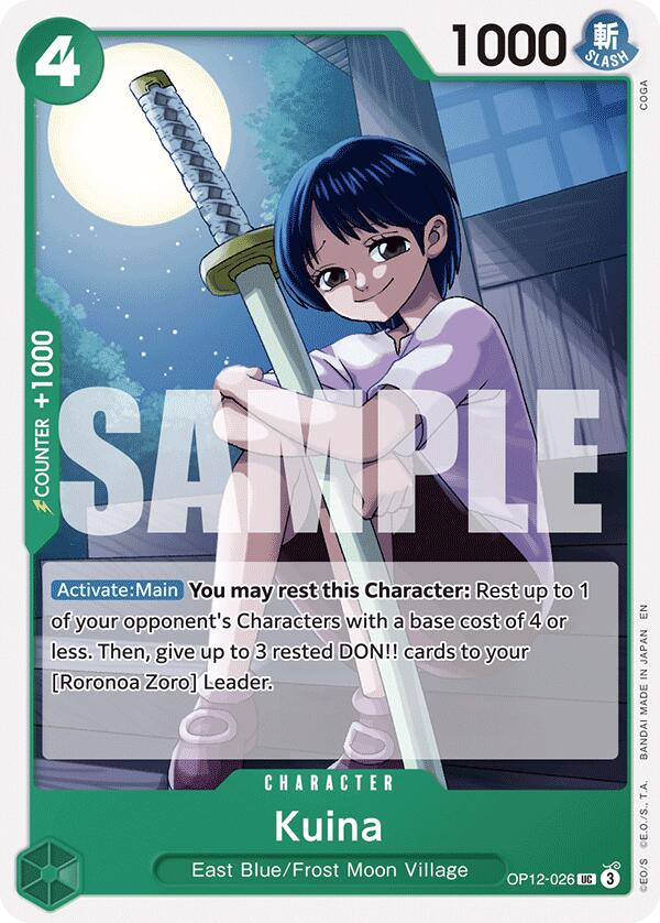 Kuina [OP12 - OP12 - 026] - Cartes Sportives Rive Sud