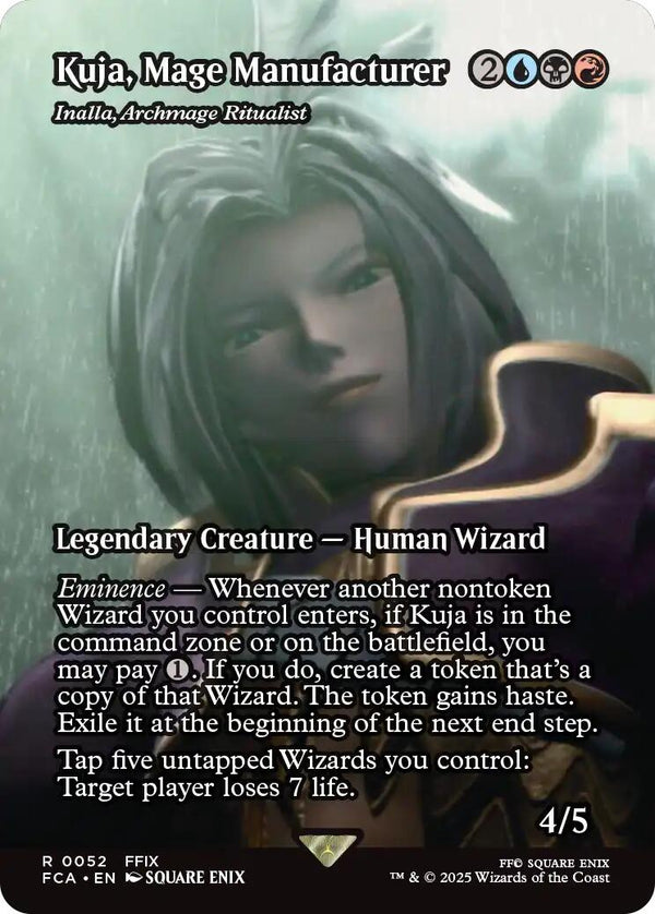 Kuja, Mage Manufacturer - Inalla, Archmage Ritualist (Showcase) [FCA - 52] - Cartes Sportives Rive Sud