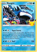 Kyogre [CLB - 003/025] - Cartes Sportives Rive Sud