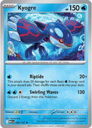 Kyogre [MEG - 034/132] - Cartes Sportives Rive Sud