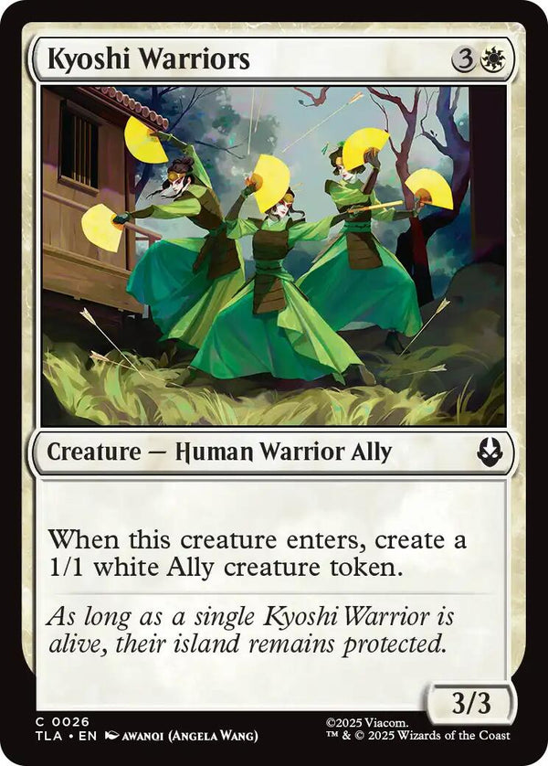 Kyoshi Warriors [TLA - 26] - Cartes Sportives Rive Sud