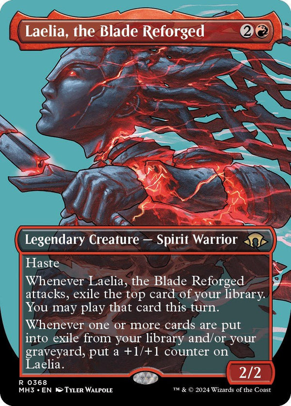 Laelia, the Blade Reforged (Borderless) [MH3 - 368] - Cartes Sportives Rive Sud