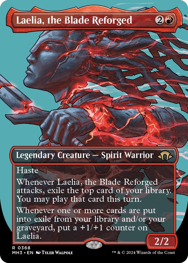 Laelia, the Blade Reforged (Borderless) [MH3 - 368] - Cartes Sportives Rive Sud